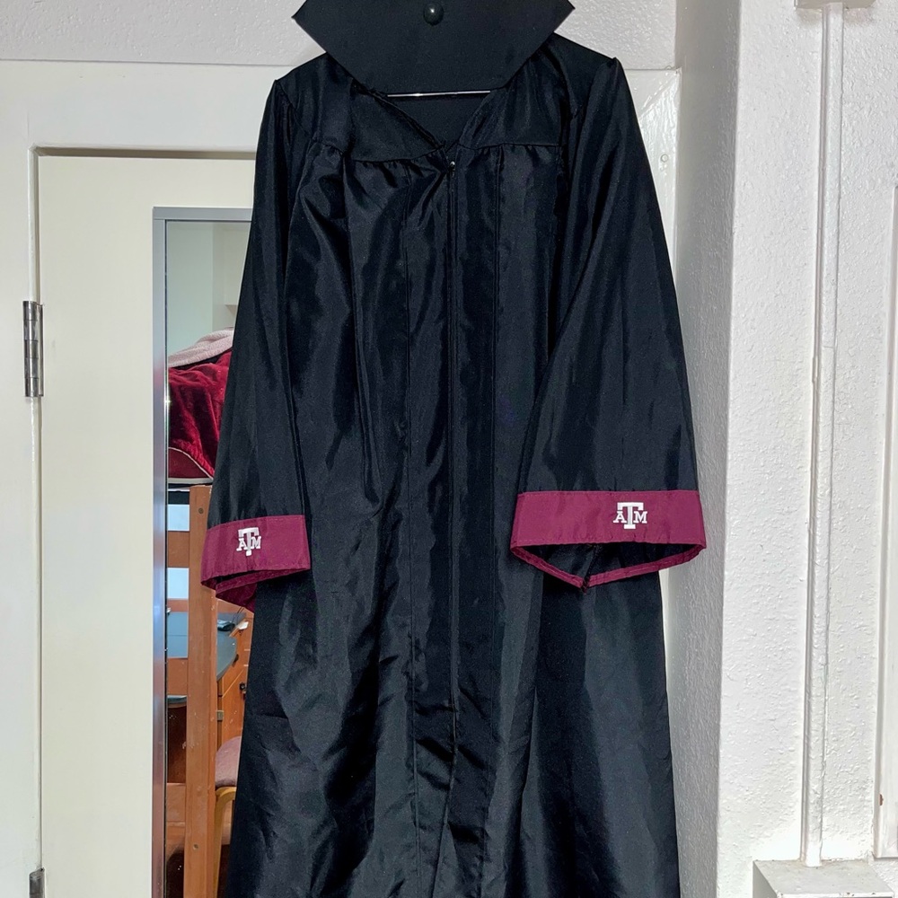 Texas A&M Cap and Gown